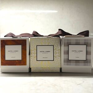 Hotel Lobby Candles (Cabin, Chalet, Holiday) *BRAND NEW*